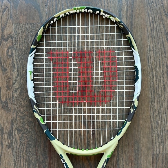 NEW • Bape x Wilson Tennis Racket • Grip 2 - Picture 2 of 14